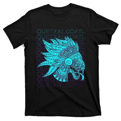 Quetzalcoatl Aztec Feathered Serpent Mayan Inca Toltec T-Shirt