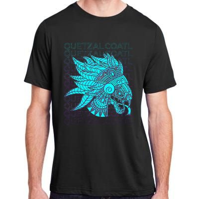 Quetzalcoatl Aztec Feathered Serpent Mayan Inca Toltec Adult ChromaSoft Performance T-Shirt