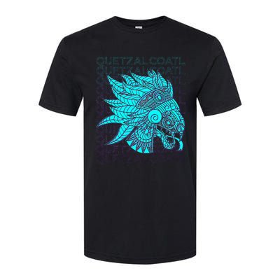 Quetzalcoatl Aztec Feathered Serpent Mayan Inca Toltec Softstyle CVC T-Shirt