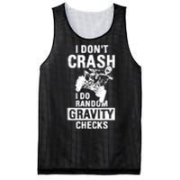 Quad Atv I Dont Crash I Do Random Gravity Checks Motor Sport Mesh Reversible Basketball Jersey Tank