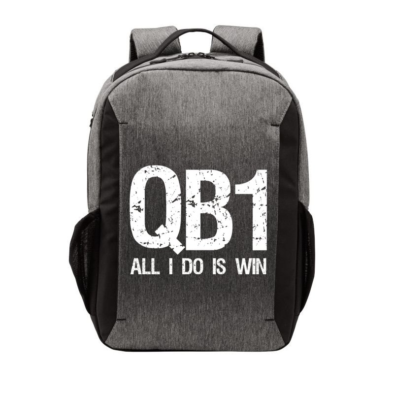 Qb1 All I Do Is Win Football Starting Quarterback Gift Vector Backpack