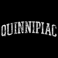 Quinnipiac Arch Logo Vintage Retro Sports University Style Womens T-Shirt