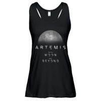 Quote Artemis Launch Mission To The Moon And Beyond Ladies Essential Flowy Tank