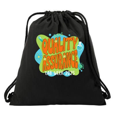 Quality Assurance Lab Scientist Lab Week Run 2025  Drawstring Bag