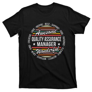 Quality Assurance Manager Gifts Appreciation Inspire T-Shirt