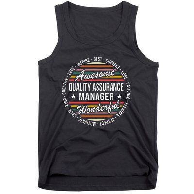 Quality Assurance Manager Gifts Appreciation Inspire Tank Top