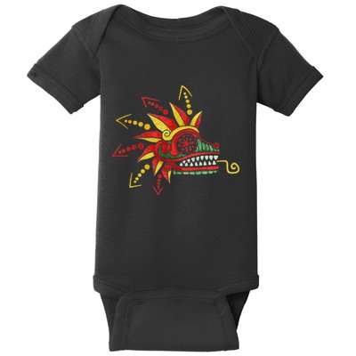 Quetzalcoatl Aztec Mayan Feathered Serpent Toltec Inca Baby Bodysuit