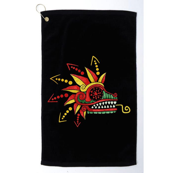 Quetzalcoatl Aztec Mayan Feathered Serpent Toltec Inca Golf Towel