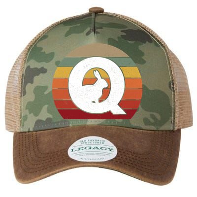 Qanon Conspiracy Rabbit Retro Q Anon Legacy Tie Dye Trucker Hat