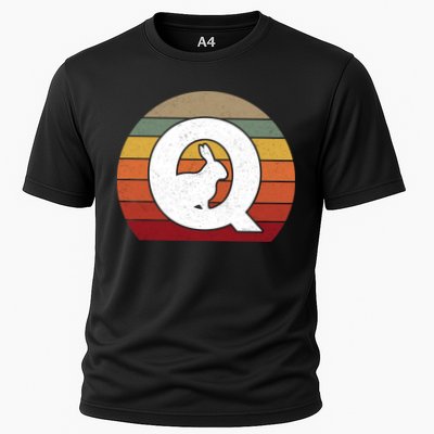 Qanon Conspiracy Rabbit Retro Q Anon Performance Shirt
