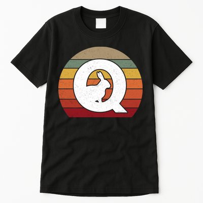 Qanon Conspiracy Rabbit Retro Q Anon Tall T-Shirt