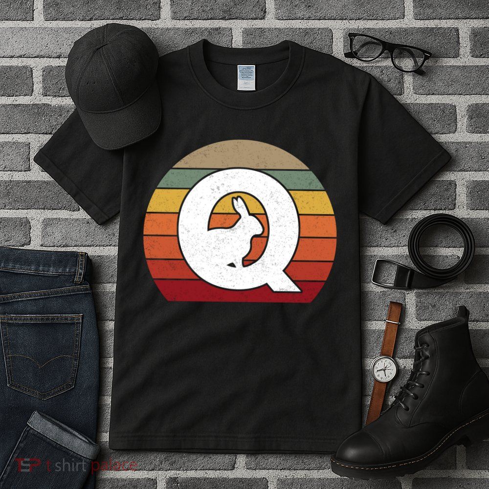 Qanon Conspiracy Rabbit Retro Q Anon Tall T-Shirt