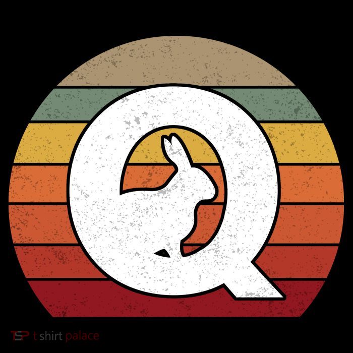 Qanon Conspiracy Rabbit Retro Q Anon Tall T-Shirt