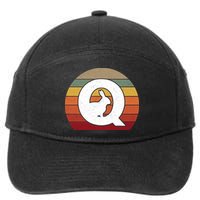 Qanon Conspiracy Rabbit Retro Q Anon 7-Panel Snapback Hat