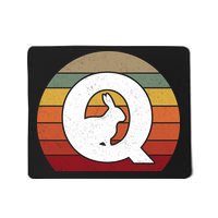 Qanon Conspiracy Rabbit Retro Q Anon Mousepad