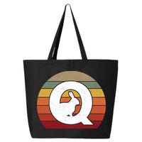 Qanon Conspiracy Rabbit Retro Q Anon 25L Jumbo Tote