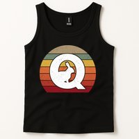 Qanon Conspiracy Rabbit Retro Q Anon Tank Top