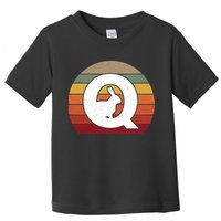 Qanon Conspiracy Rabbit Retro Q Anon Toddler T-Shirt