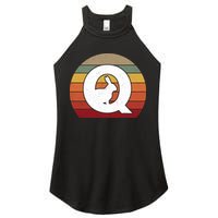 Qanon Conspiracy Rabbit Retro Q Anon Women's Perfect Tri Rocker Tank