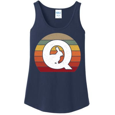 Qanon Conspiracy Rabbit Retro Q Anon Ladies Essential Tank