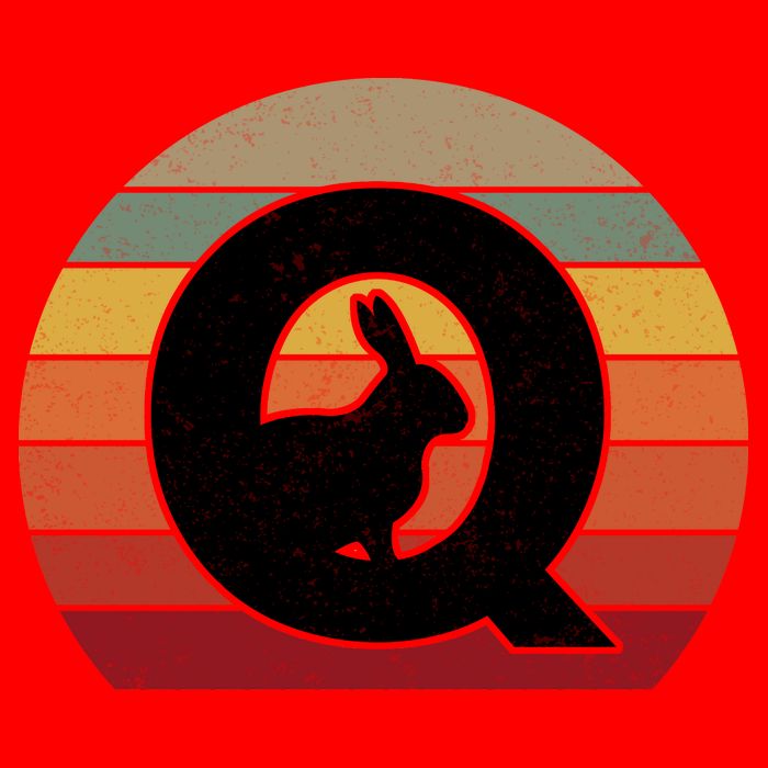 Qanon Conspiracy Rabbit Retro Q Anon Coffee Mug