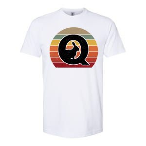 Qanon Conspiracy Rabbit Retro Q Anon Softstyle CVC T-Shirt