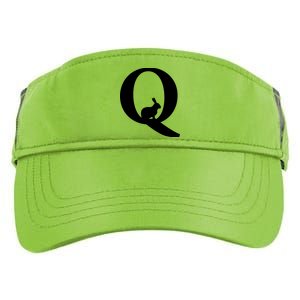 QAnon Rabbit Deep State Adult Drive Performance Visor