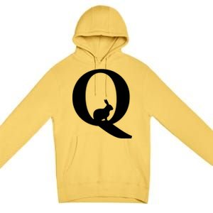 QAnon Rabbit Deep State Premium Pullover Hoodie