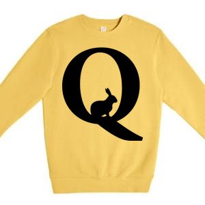 QAnon Rabbit Deep State Premium Crewneck Sweatshirt