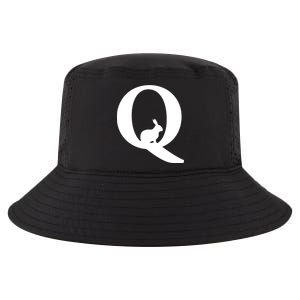 QAnon Rabbit Deep State Cool Comfort Performance Bucket Hat