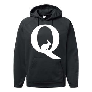 QAnon Rabbit Deep State Performance Fleece Hoodie