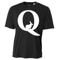 QAnon Rabbit Deep State Cooling Performance Crew T-Shirt