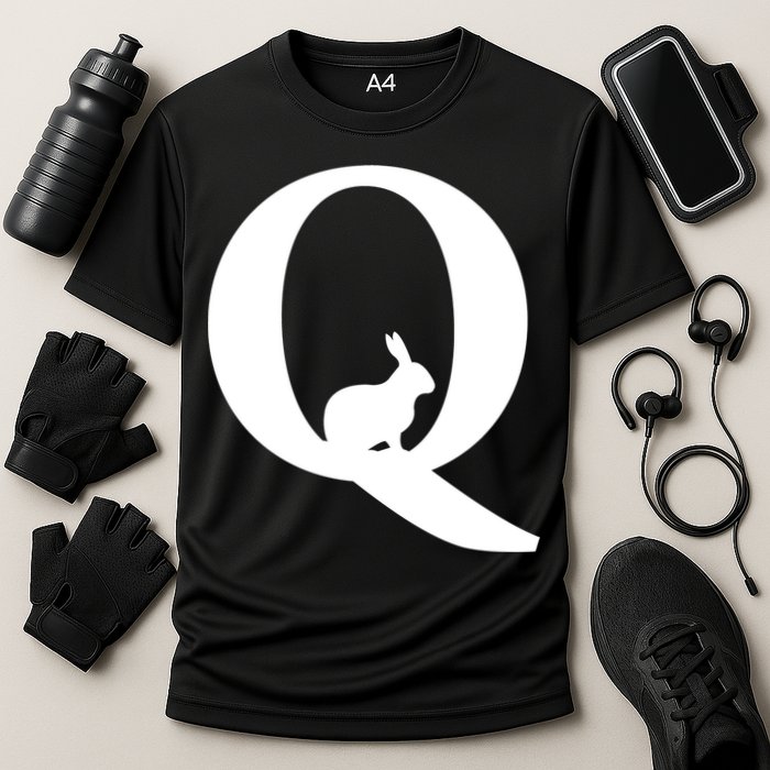 QAnon Rabbit Deep State Performance Shirt