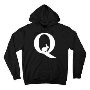 QAnon Rabbit Deep State Hoodie