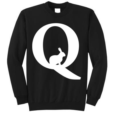 QAnon Rabbit Deep State Sweatshirt