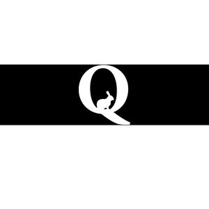 QAnon Rabbit Deep State Bumper Sticker