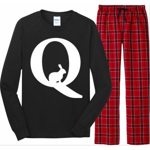 QAnon Rabbit Deep State Long Sleeve Pajama Set