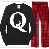 QAnon Rabbit Deep State Long Sleeve Pajama Set