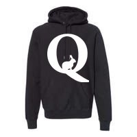 QAnon Rabbit Deep State Premium Hoodie