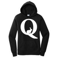 QAnon Rabbit Deep State Women's Pullover Hoodie