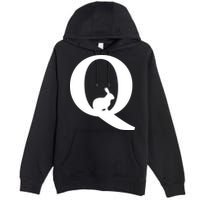 QAnon Rabbit Deep State Premium Pullover Hoodie