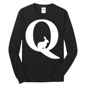 QAnon Rabbit Deep State Tall Long Sleeve T-Shirt