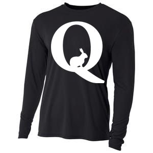 QAnon Rabbit Deep State Cooling Performance Long Sleeve Crew