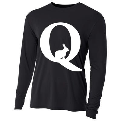 QAnon Rabbit Deep State Cooling Performance Long Sleeve Crew