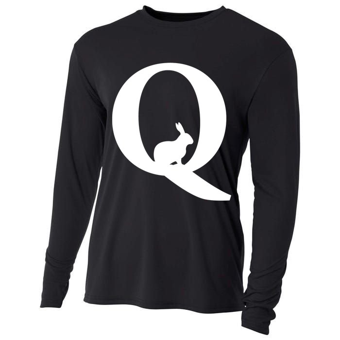 QAnon Rabbit Deep State Cooling Performance Long Sleeve Crew