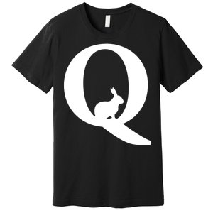 QAnon Rabbit Deep State Premium T-Shirt