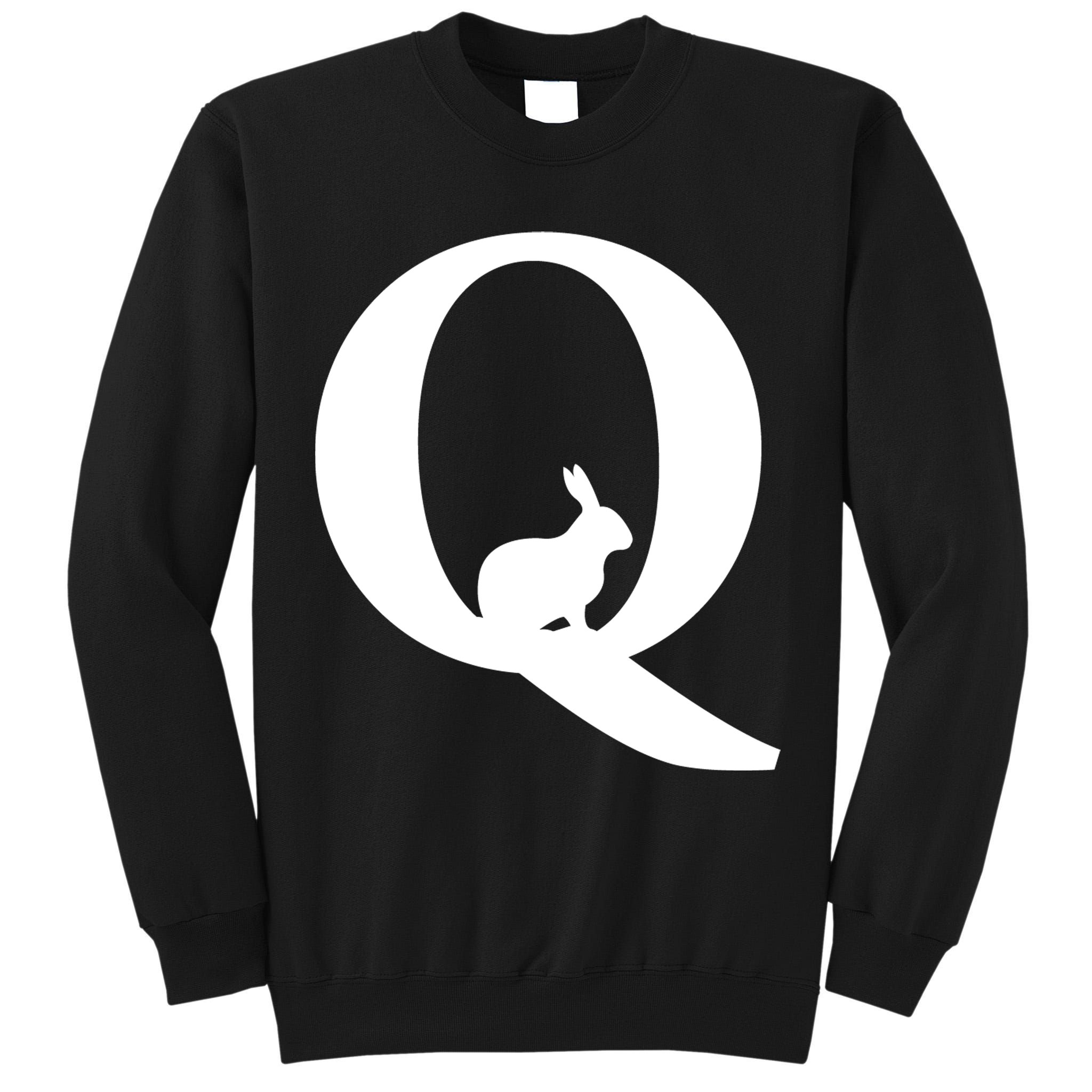 QAnon Rabbit Deep State Tall Sweatshirt