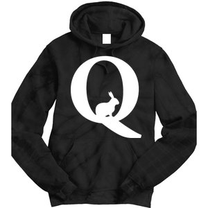 QAnon Rabbit Deep State Tie Dye Hoodie