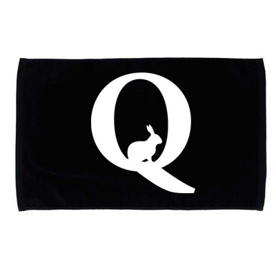 QAnon Rabbit Deep State Microfiber Hand Towel