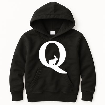 QAnon Rabbit Deep State Kids Hoodie